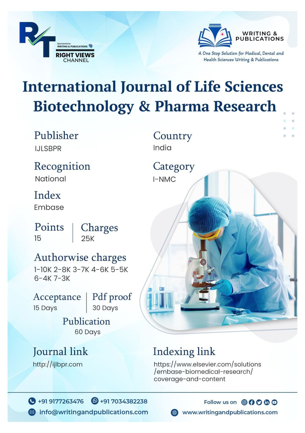 International Journal of Life Sciences Biotechnology & Pharma Research